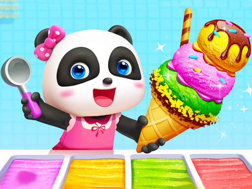 Little Panda Ice Cream Game 